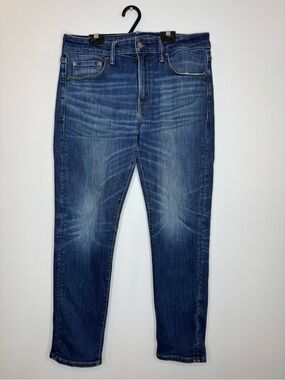 American Eagle Outfitters AE AirFlex 360 Slim Fit Jean Pant Brilliant Blue 32x30